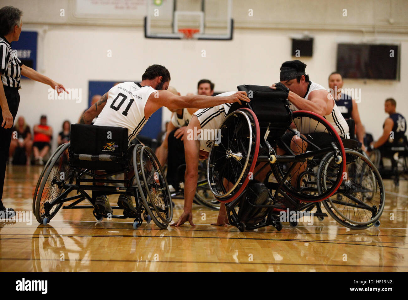 Special Operation wheel chair basketball team, help their fallen