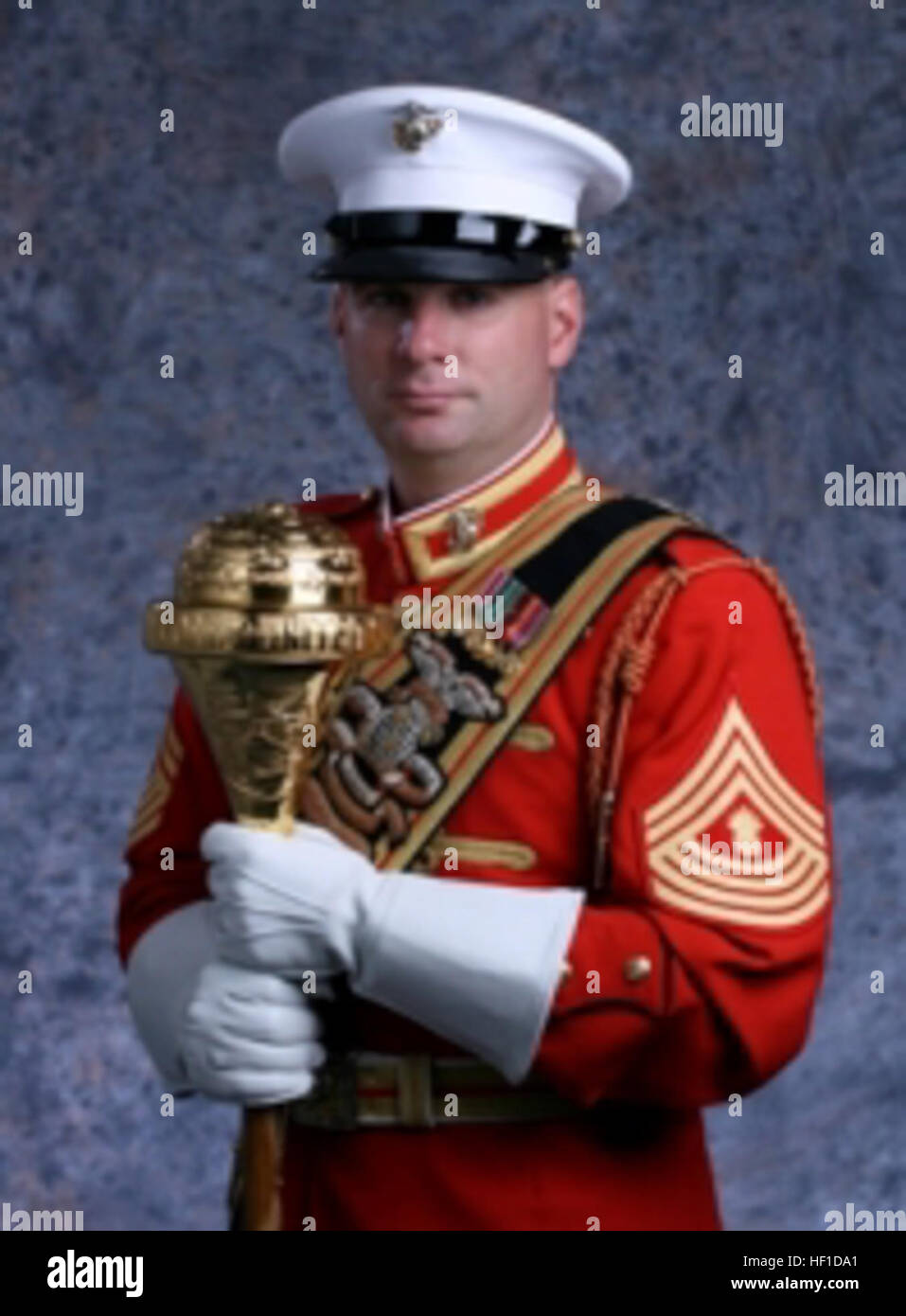 United States Marine Drum & Bugle Corps Drum Major Master Gunnery