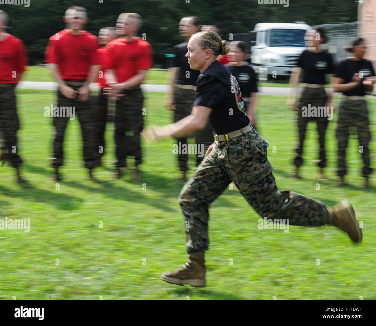 Candidates of Charlie Company, U.S. Marine Corps Officer Candidate