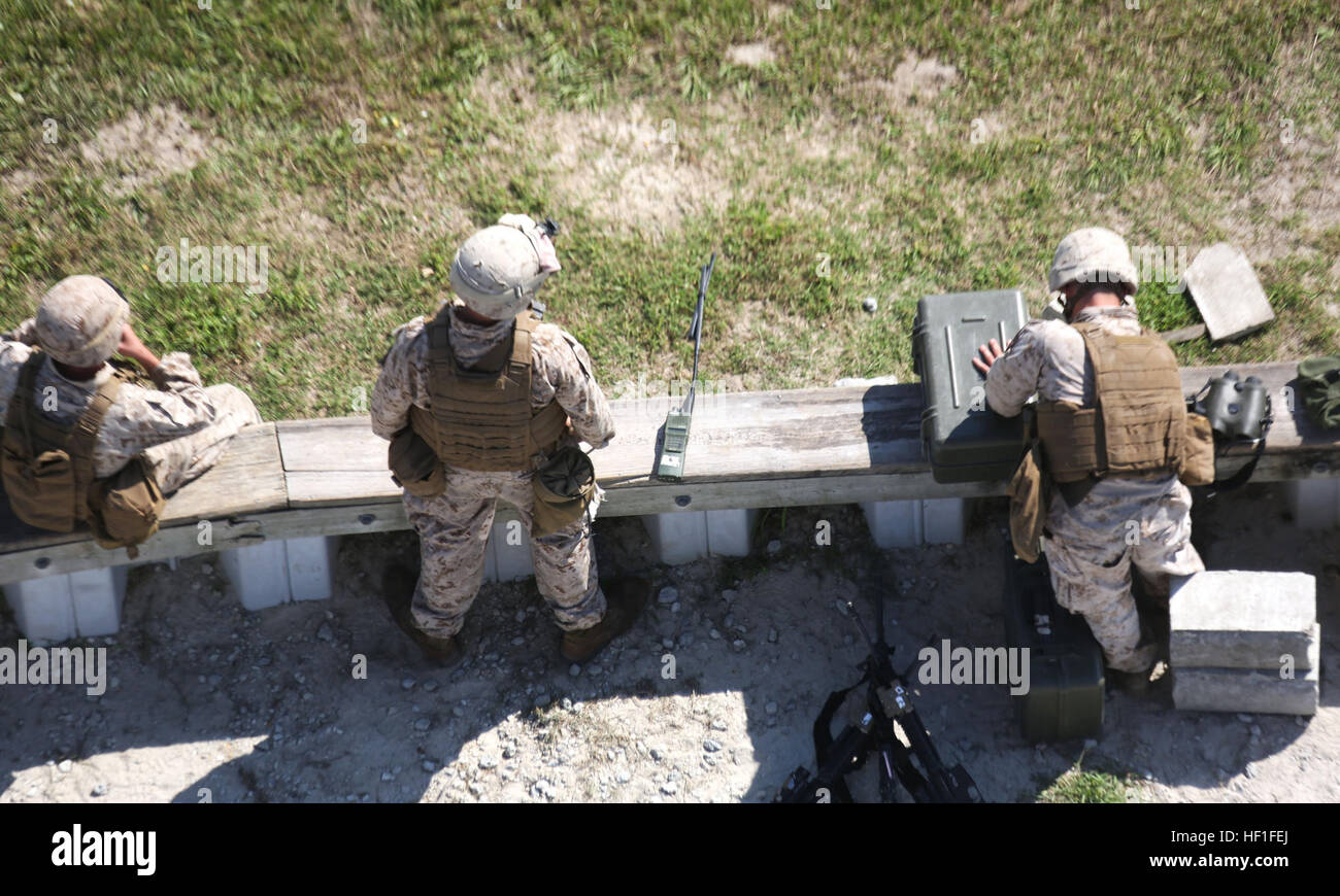 Marines from 2nd Air Naval Gunfire Liaison Company, II Marine ...