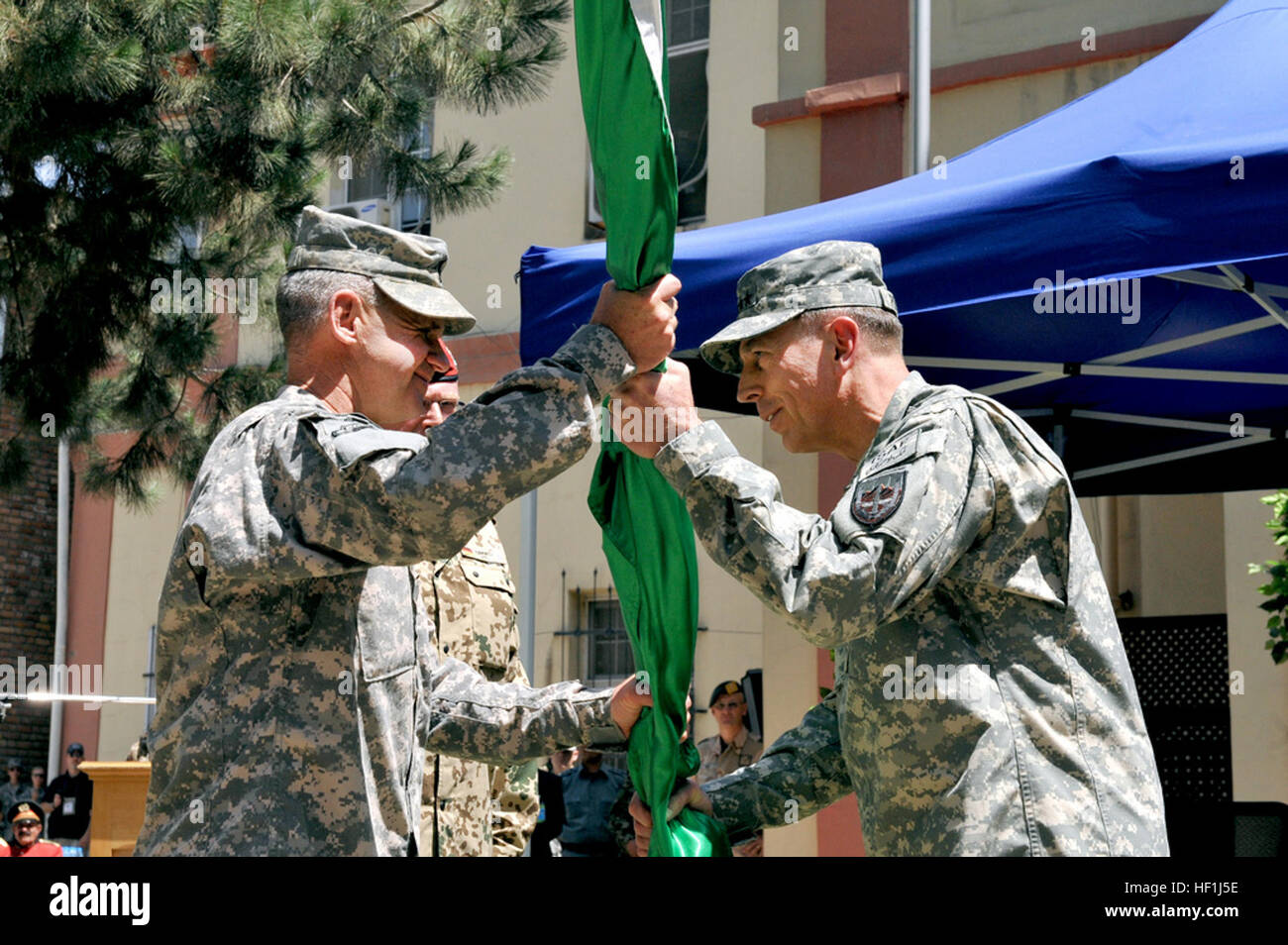 The International Security Assistance Force (ISAF) command transition ...