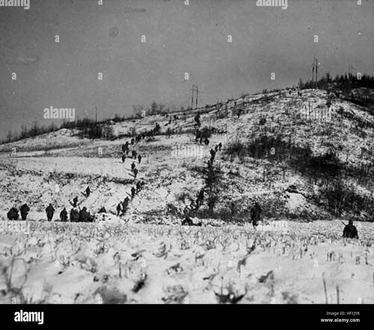 1st Marines in the Korean War 001 Stock Photo - Alamy