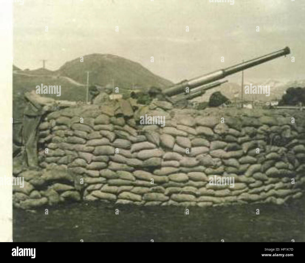 206th Coast Artillery Gun Emplacement Stock Photo Alamy