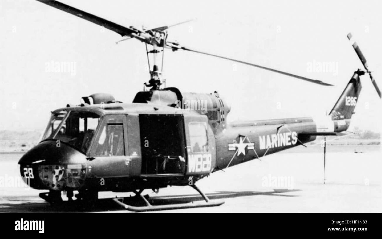 VMO-6 Bell UH-1E Huey in 1964 Stock Photo - Alamy