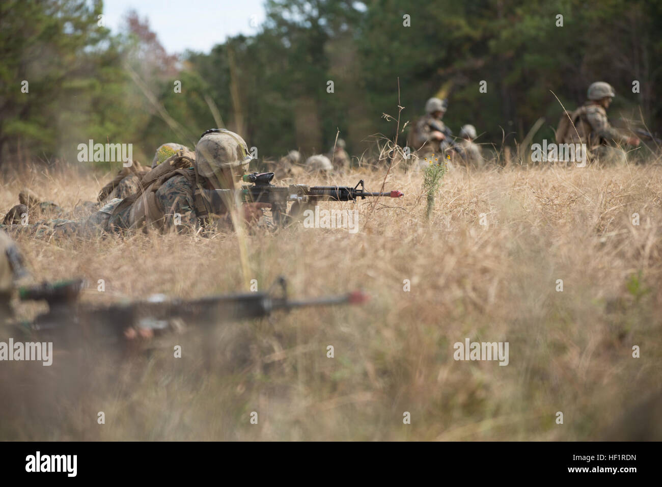 Delta Company, Infantry Training Battalion, SOI-East, conducts an ...