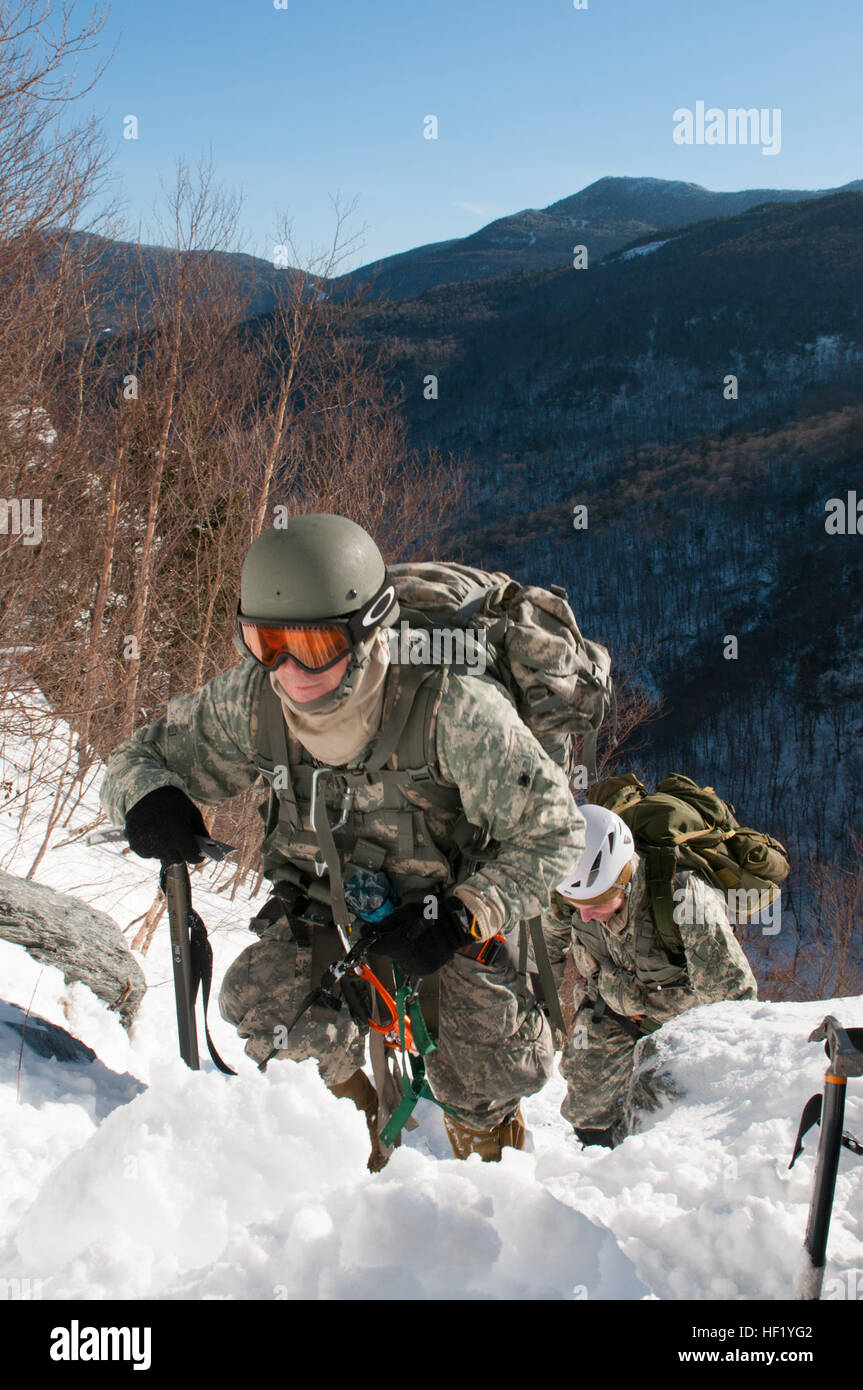 Army Mountain Warfare School High Resolution Stock Photography and