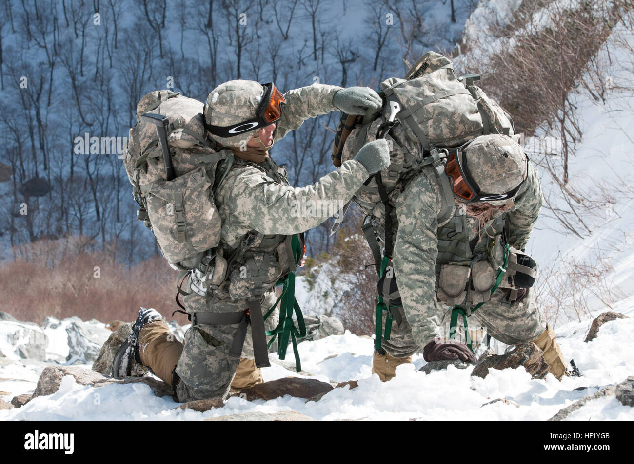 Army Mountain Warfare School High Resolution Stock Photography and