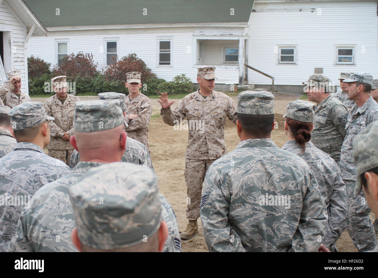 Gunnery Sgt. Brian Evans, a Marine Corps reservist assigned to the 6th