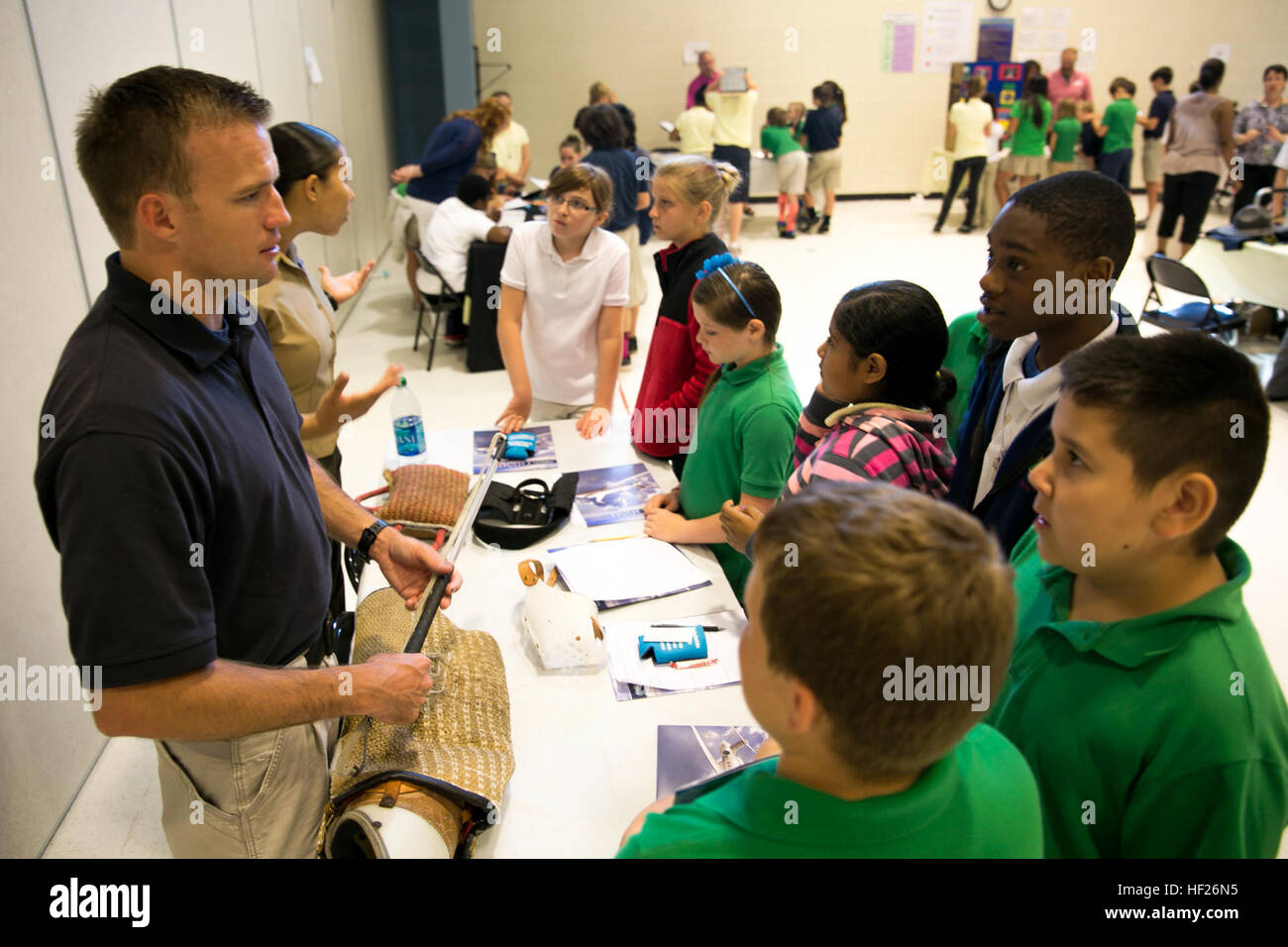 Officer Matt Buckley, a Military police officer from Marine Corps Air