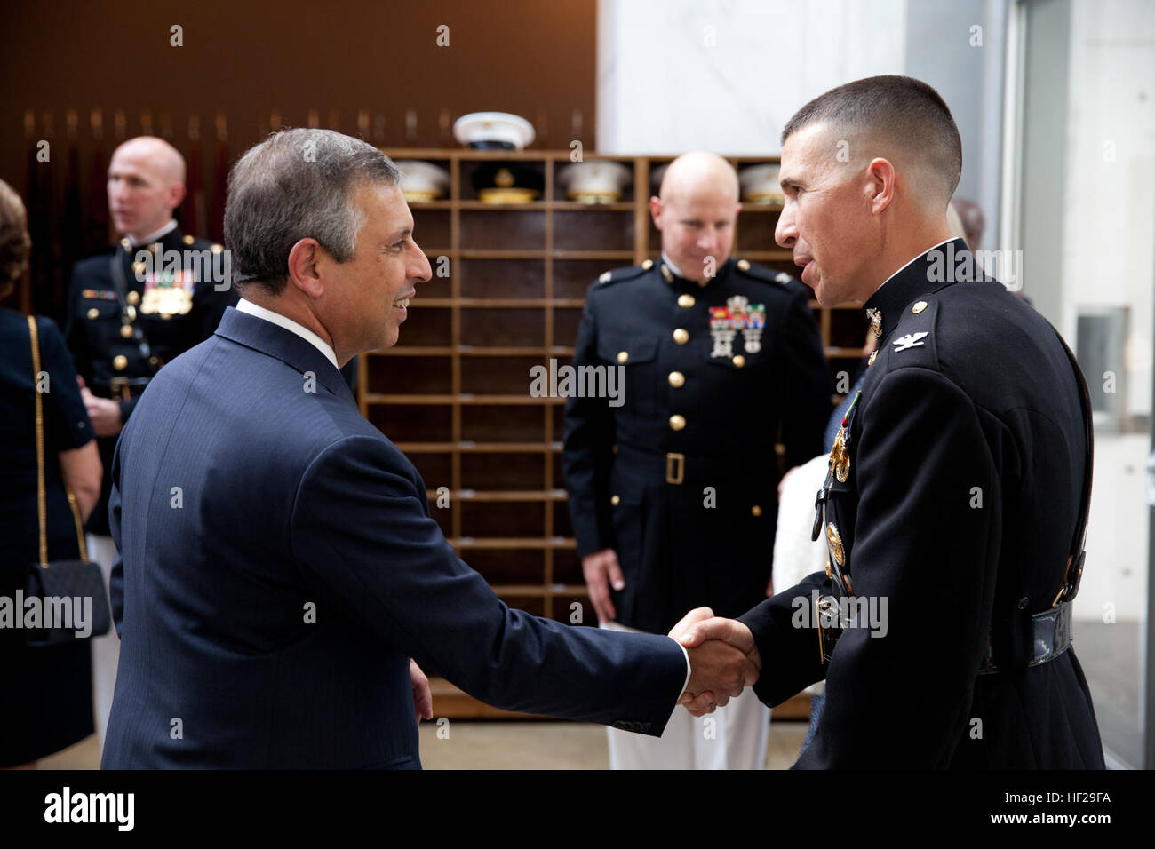 The Sunset Parade guest of honor, Singapore Ambassador Ashok Kumar