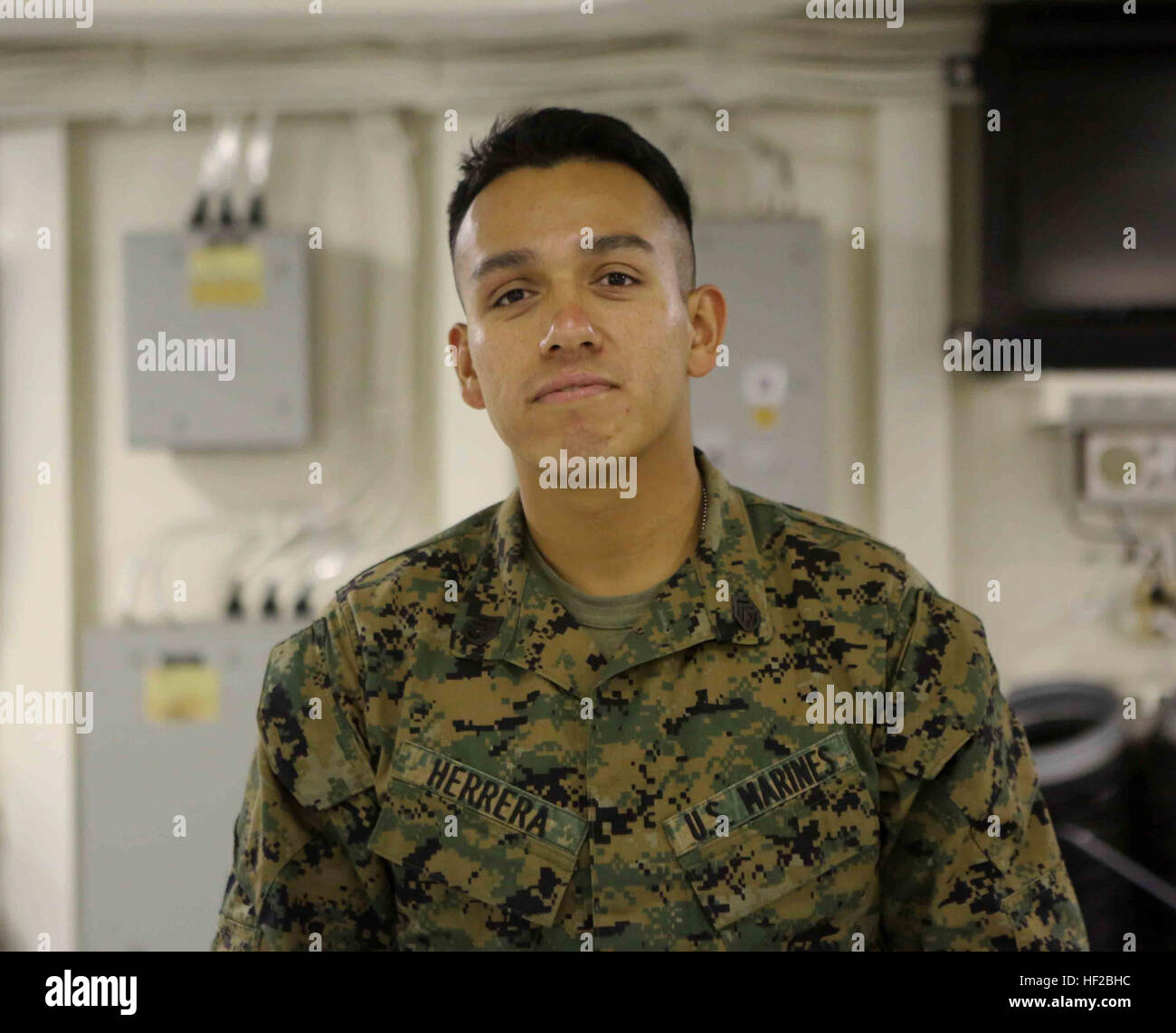 Staff Sgt. Ezequiel Herrera, the logistics chief with Special Purpose