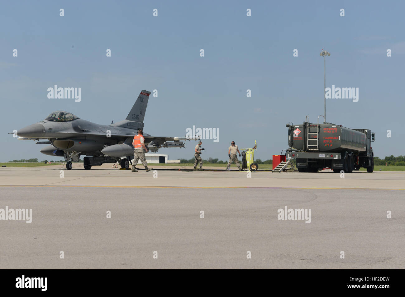 The Oklahoma Air National Guardsmen of the 138th Fighter Wing LRS Fules