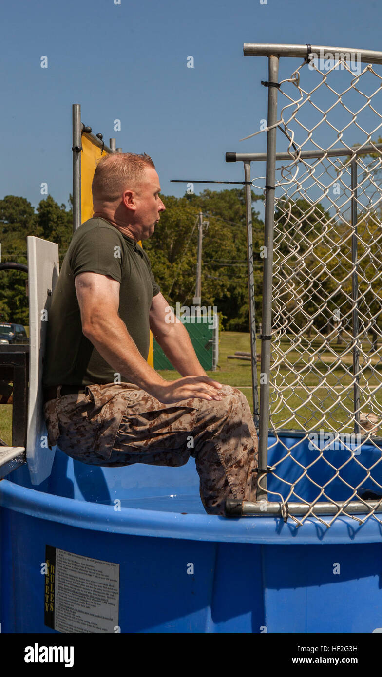 A Marine with Combat Logistics Regiment 2, 2nd Marine Logistics Group ...