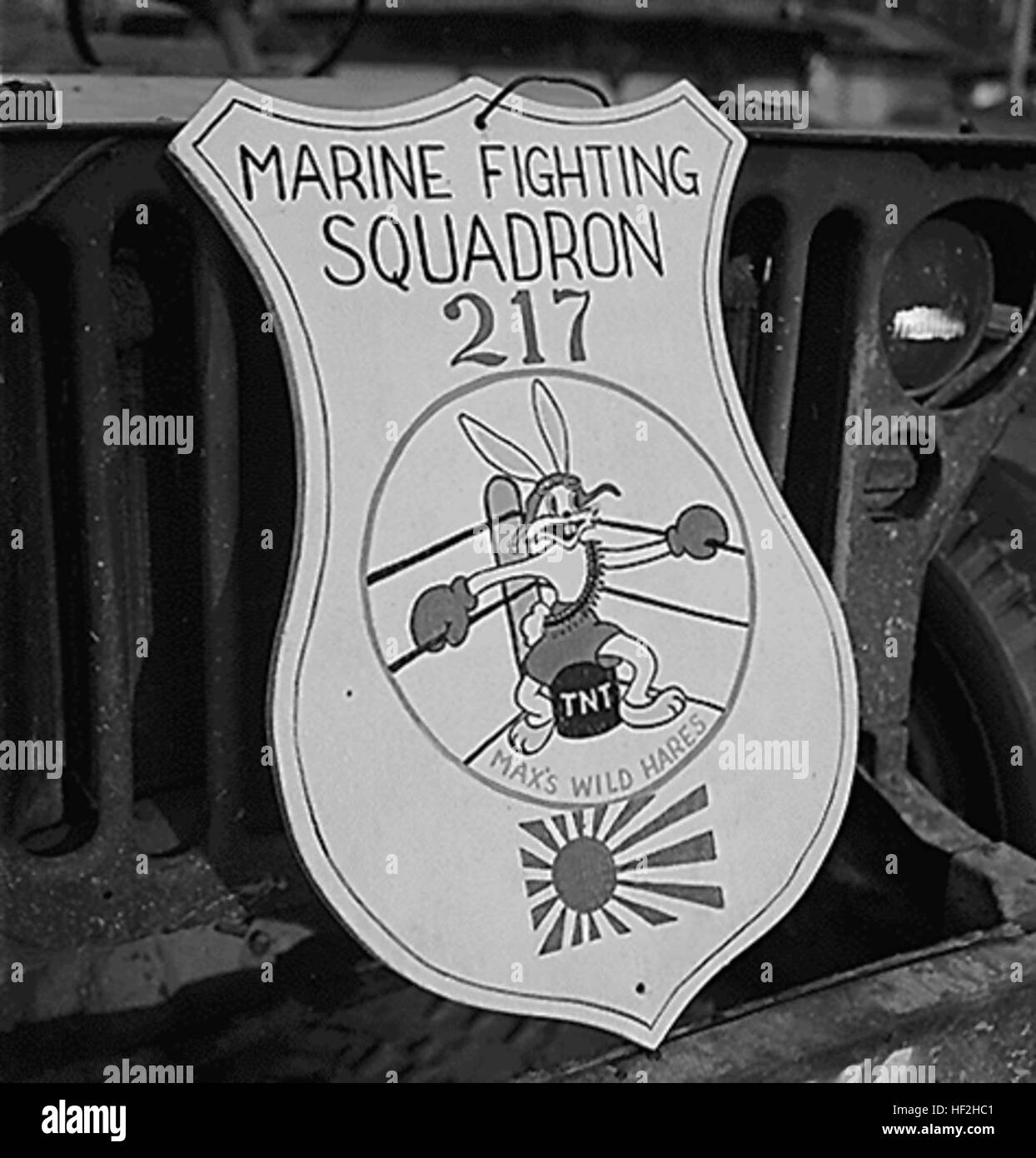 Marine insignia Black and White Stock Photos & Images - Alamy