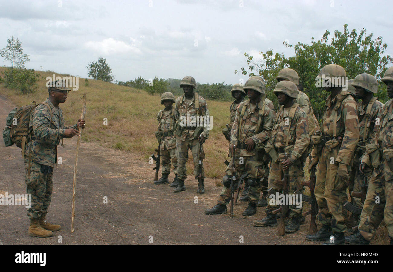Liberia security sector reform hi-res stock photography and images - Alamy