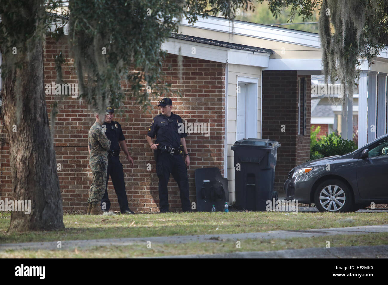 Marine Corps Air Station Beaufort's Provost Marshal's Office responds
