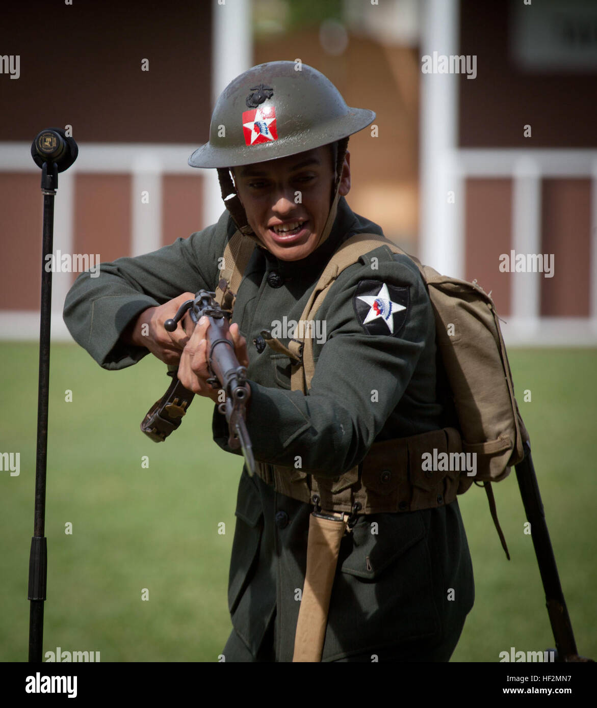 U.S. Marine Corps Lance Cpl. Jairo Penaharo, a disbursing tech assigned