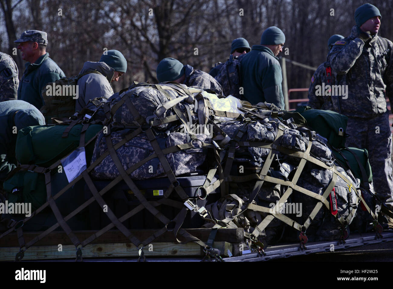 New Hampshire National Guard Soldiers with the 197th Field Artillery