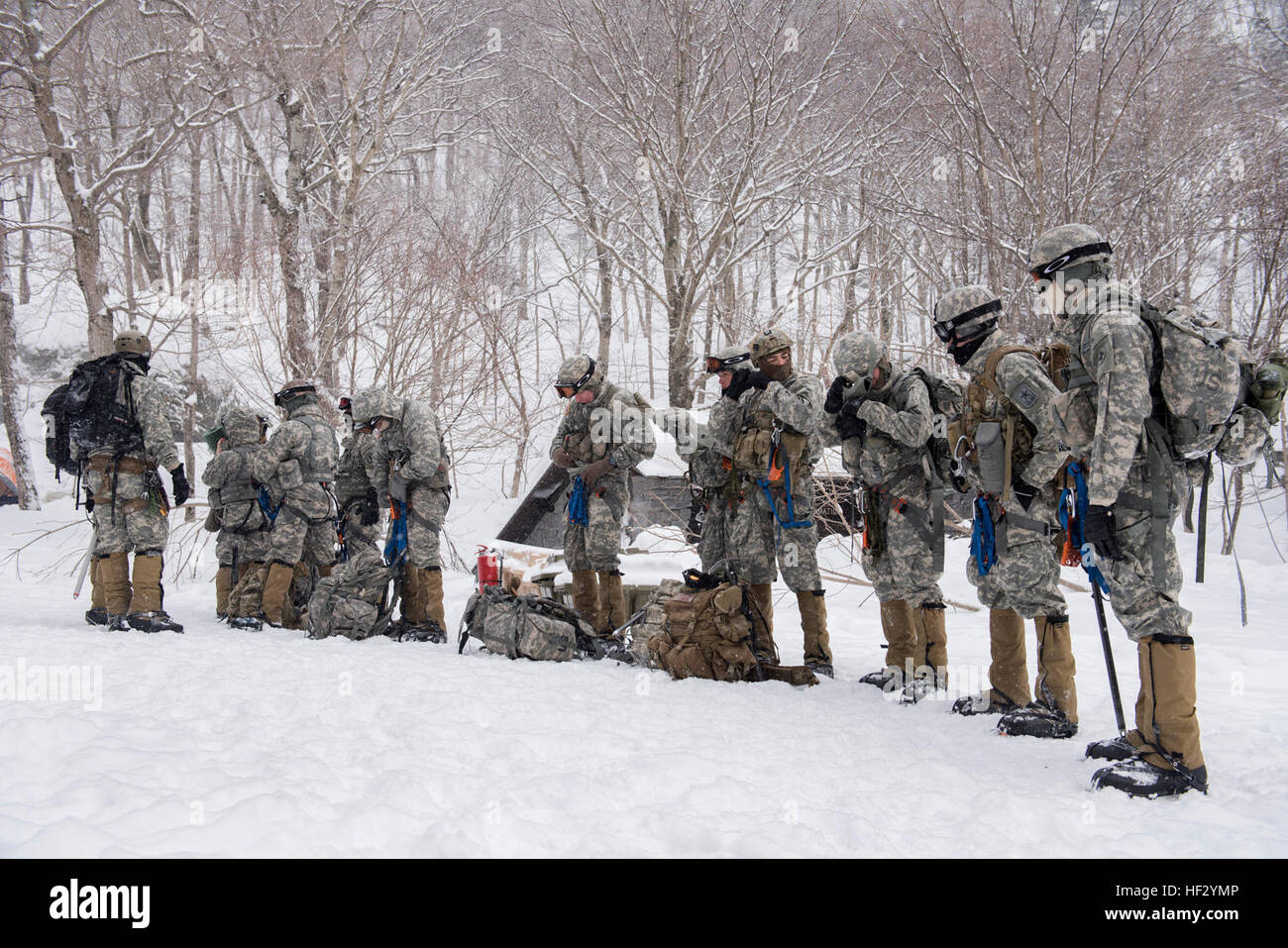 Army Mountain Warfare School High Resolution Stock Photography and