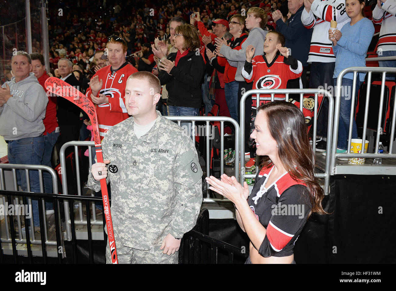 The Carolina Hurricanes host their 12th Military Appreciation Game at