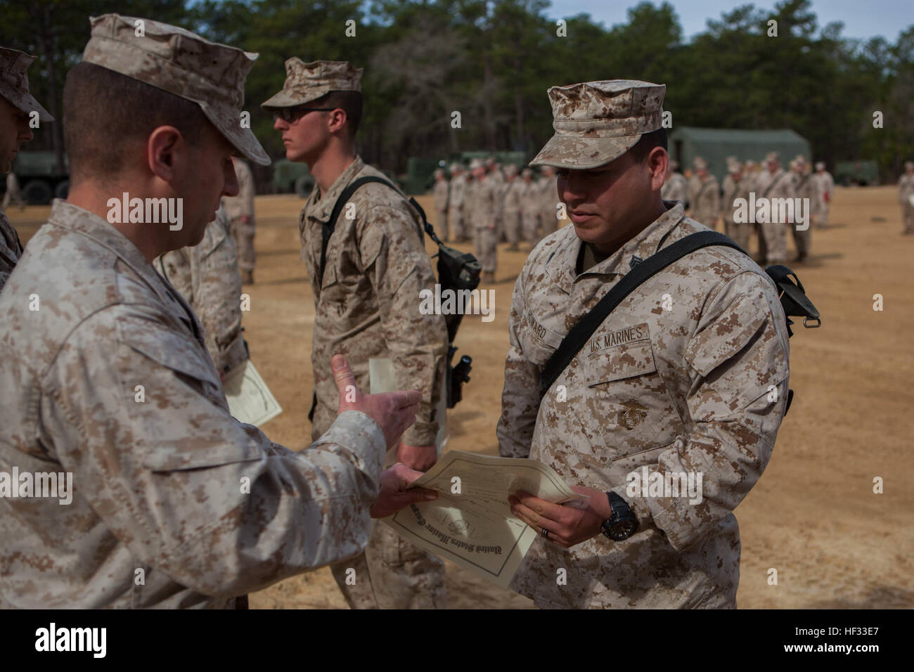 U.S. Marine Corps Sergeant Eric S. Howard, with 2nd Transportation ...