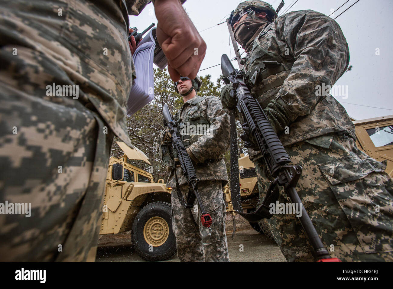 Soldiers from 328th Military Police Company, New Jersey Army National