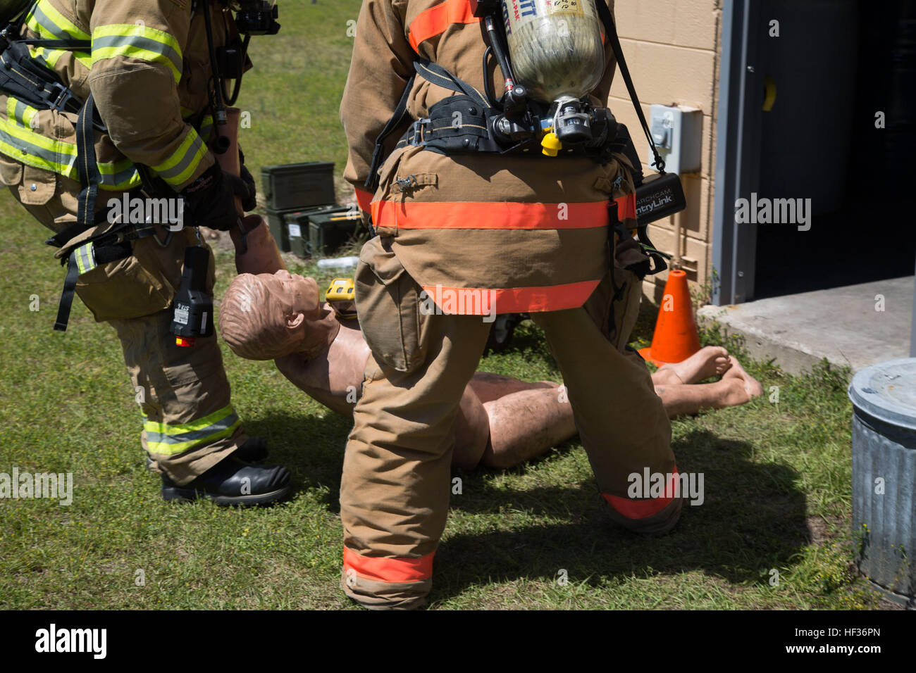 Emergency Medical Technicians and Paramedics with the Camp Lejeune