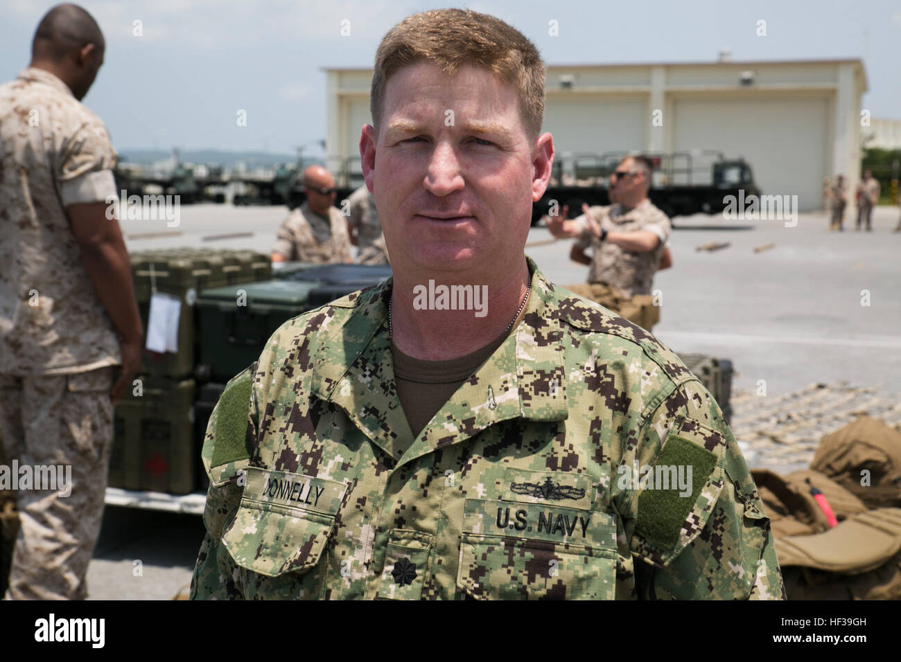 U.S. Navy Commander Brad P. Donnelly, from East Northport, New York