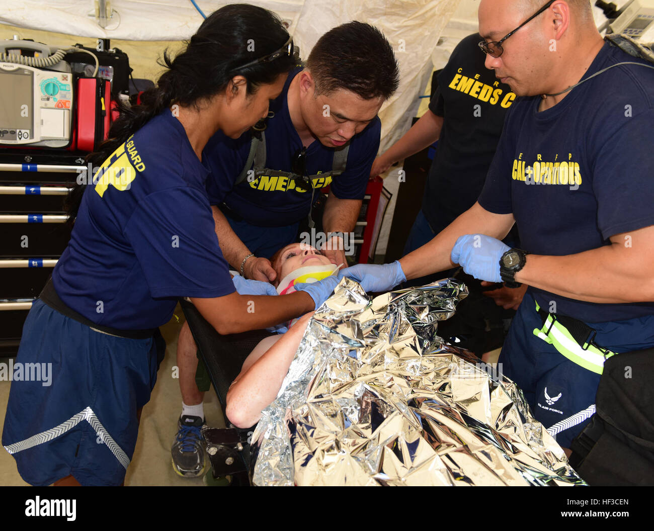 Members of the Hawaii National Guard CBRNE Enhanced Response Force