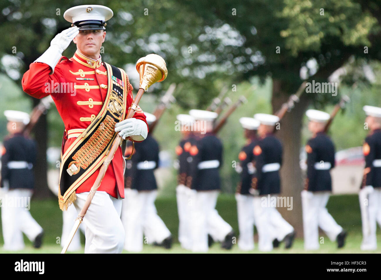 U.S. Marine Corps Master Sgt. Keith Martinez, Marine Corps Drum and