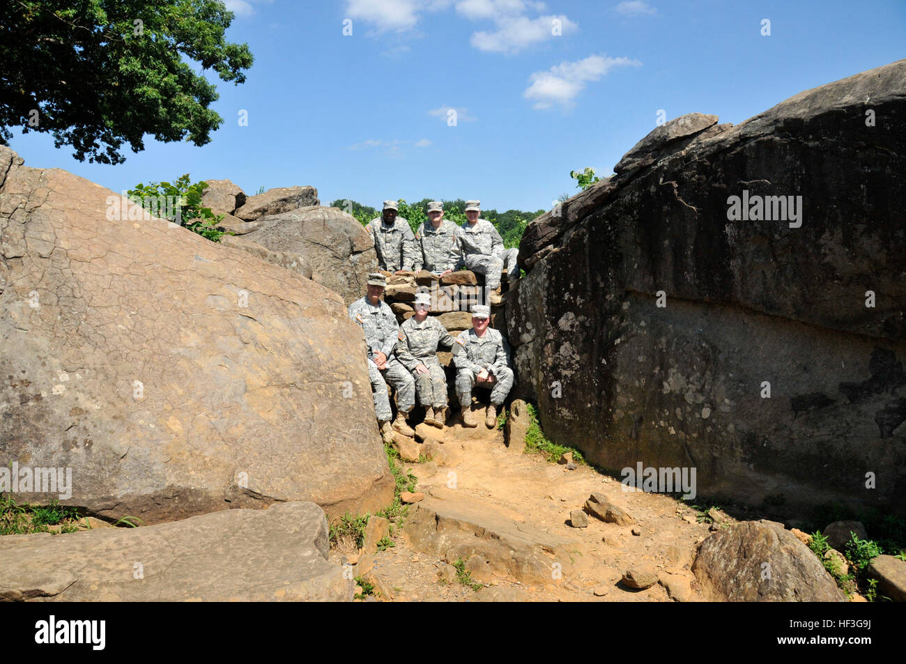 Delaware Army National Guard soldiers participated in a staff ride at ...