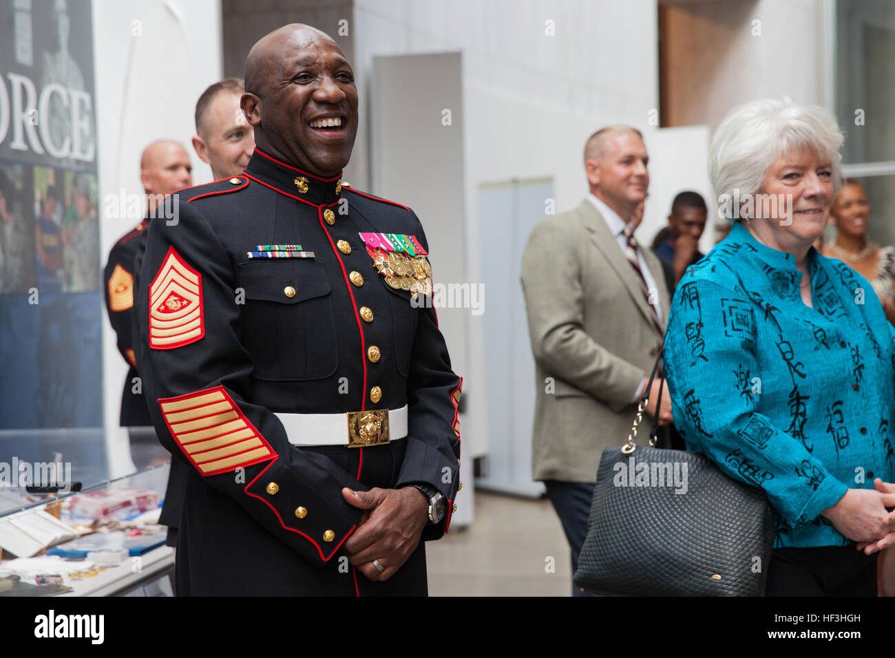 U.S. Marine Corps Sgt. Maj. Ronald L. Green, 18th sergeant ...
