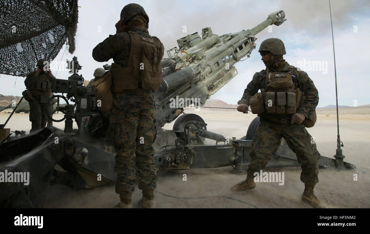 Lance Cpl. Jose M. Hernandez, field artillery cannoneer with Battery F ...