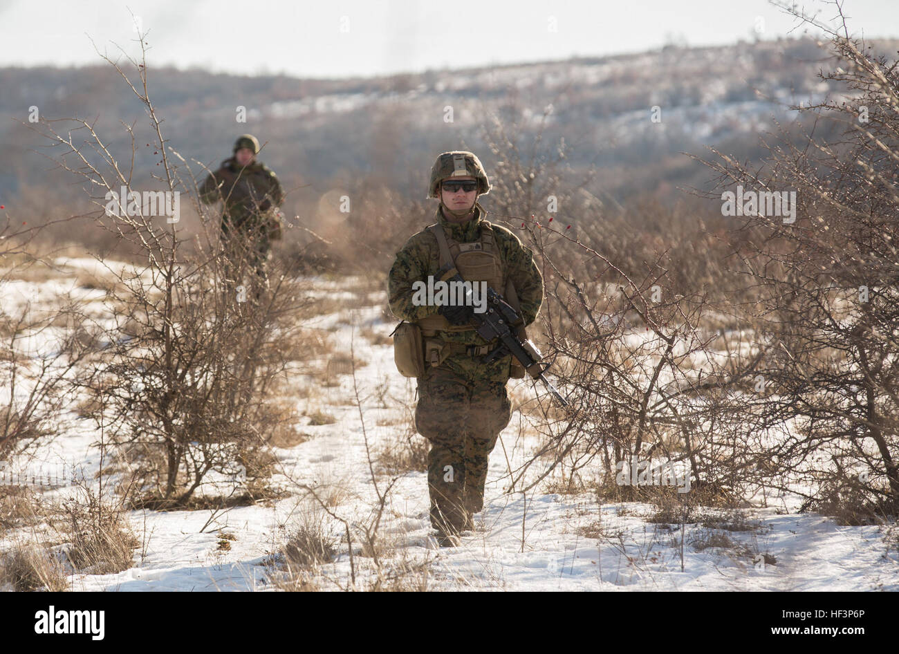 Marines with the Combined Arms Company, Black Sea Rotational Force and