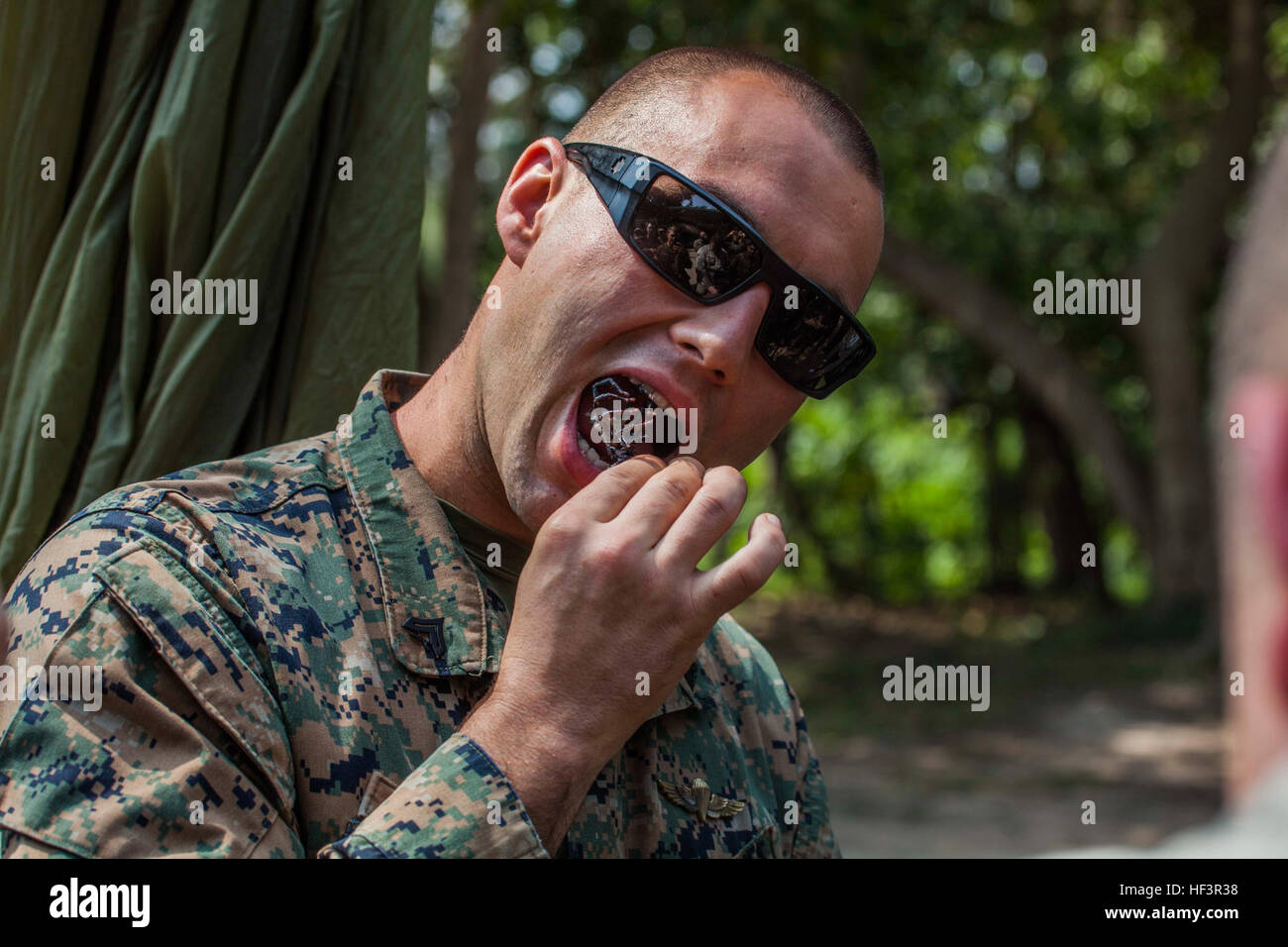 Sam R Marines U.S. Marine Corps Cpl Sam Teifke with Maritime Raid Force, 31st Marine ...