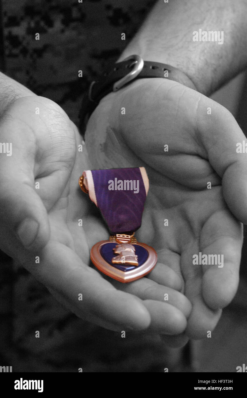 The Purple Heart Stock Photo Alamy