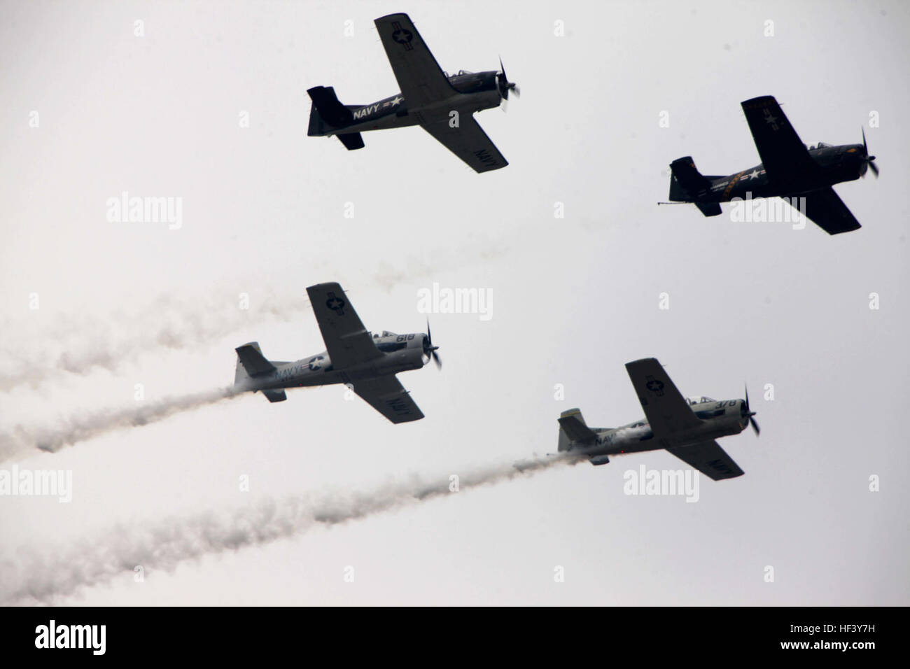 The P-51 Mustang Heritage Flight at MCAS Cherry Point Air Show 2016 ...