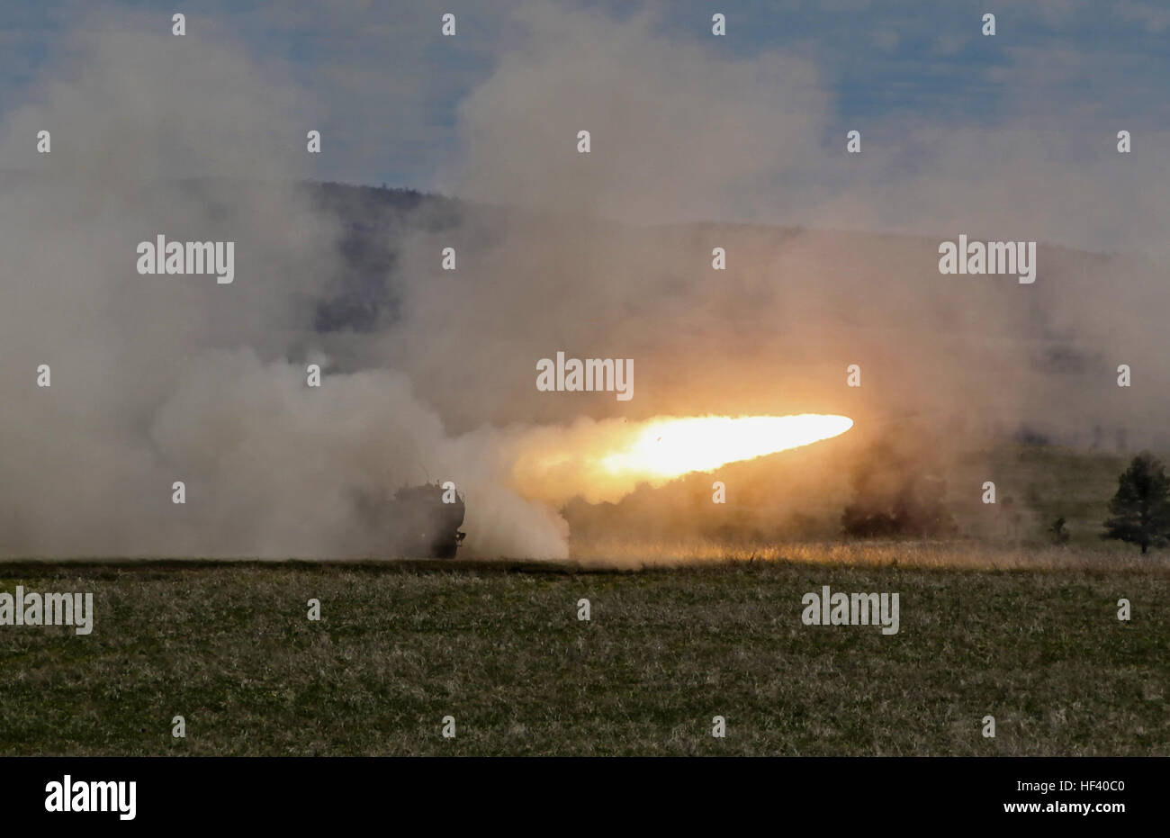Training Rockets A North Carolina Army National Guard High Mobility Artillery Rocket ...