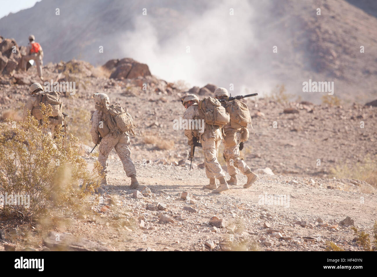 U.S. Marines with Kilo Company, 3rd Battalion, 2nd Marine Regiment, 2nd ...