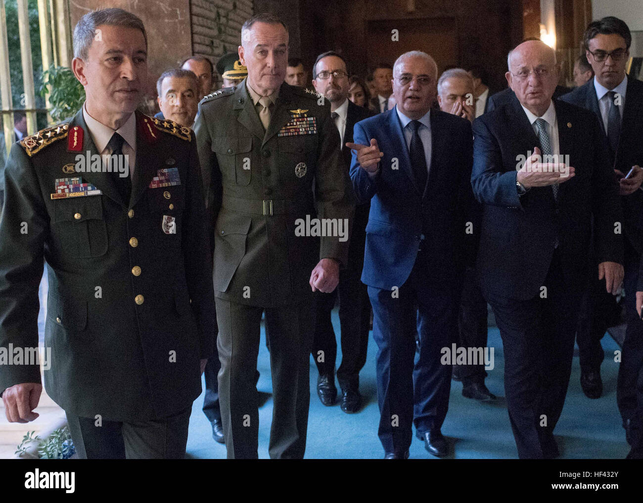 U.S. military leadership meets with Turkish officials, including ...