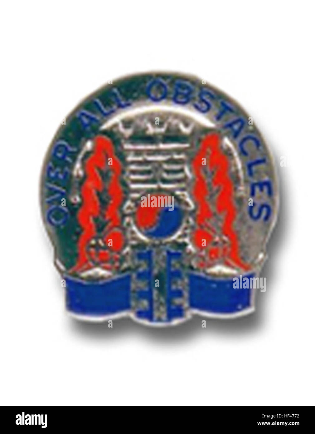 The 565th Engineer Battalion Distinctive Unit Insignia (DUI) represents ...