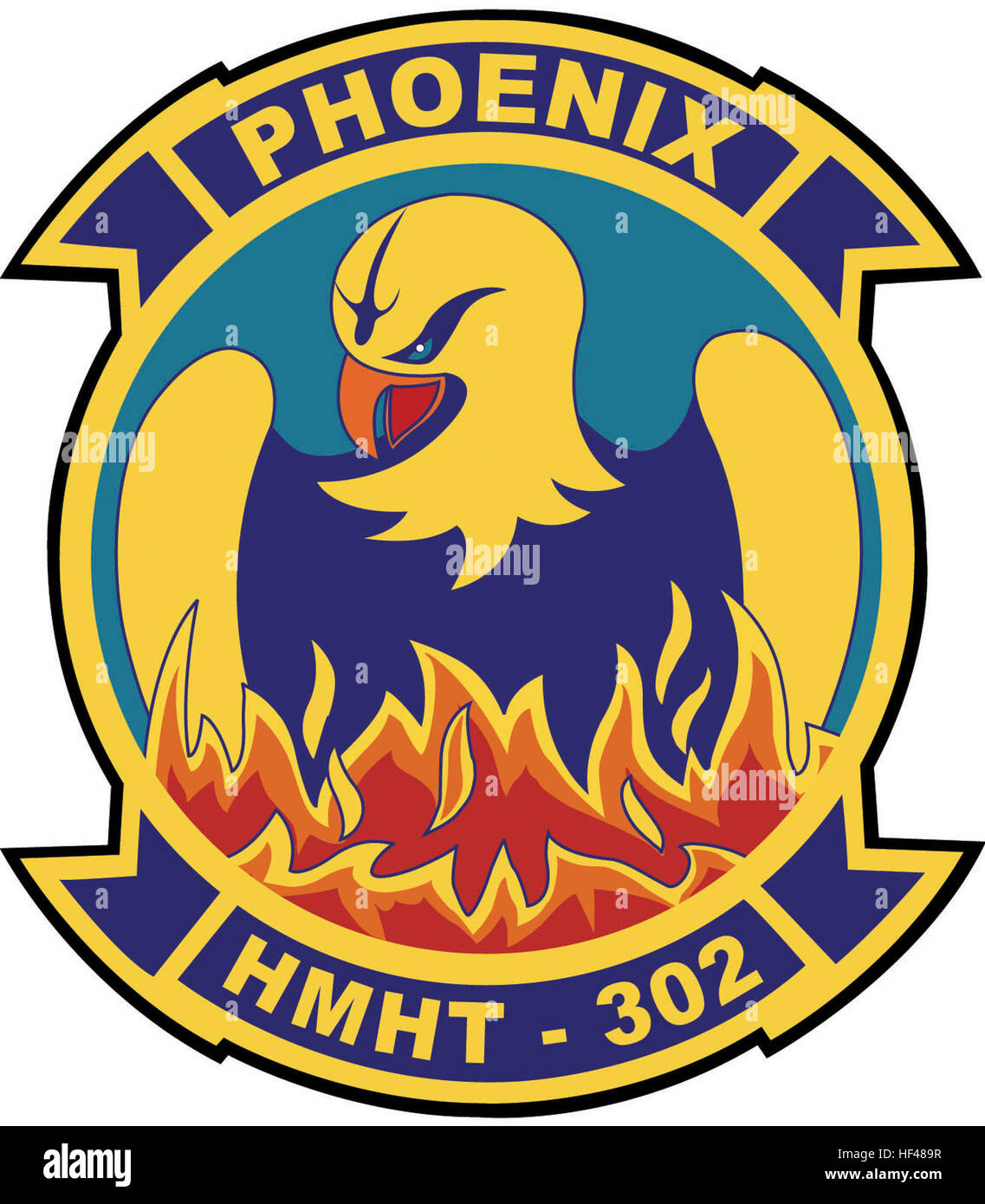 302 Sfs Logo for Heavy Marine Helicopter Training Squadron 302 (HMHT-302 ...