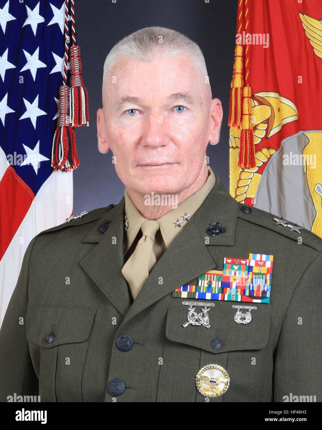 Maj. Gen. John A. Toolan, commanding general, II Marine Expeditionary Force (Forward) and Regional Command Southwest. John A. Toolan Stock Photo