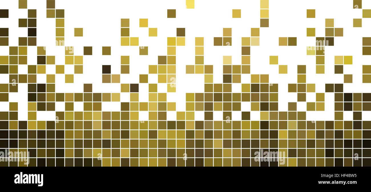 abstract vector square pixel mosaic background - green Stock Vector ...