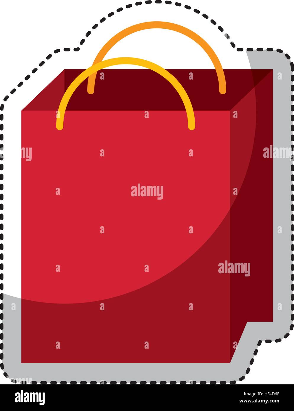 shopping bag isolated icon vector illustration design Stock Vector ...