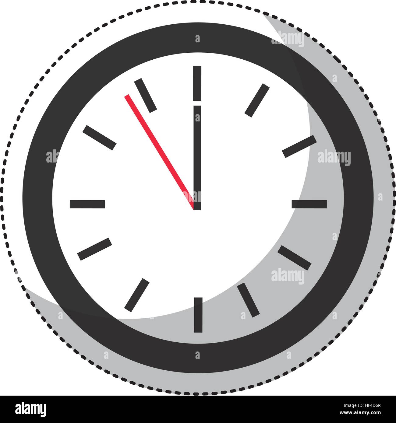 time clock watch isolated icon vector illustration design Stock Vector ...