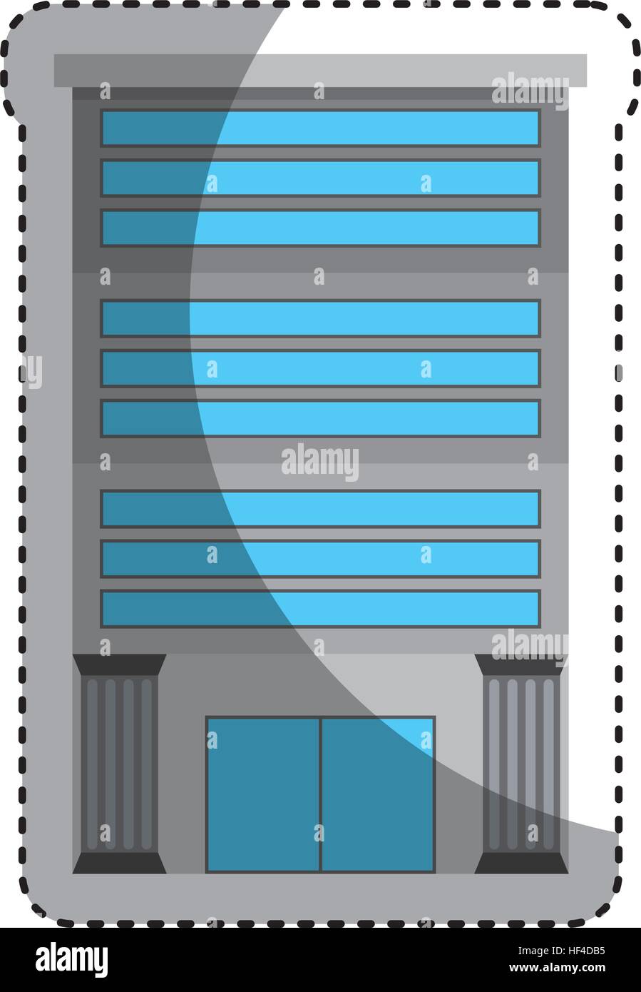 bank building isolated icon vector illustration design Stock Vector ...