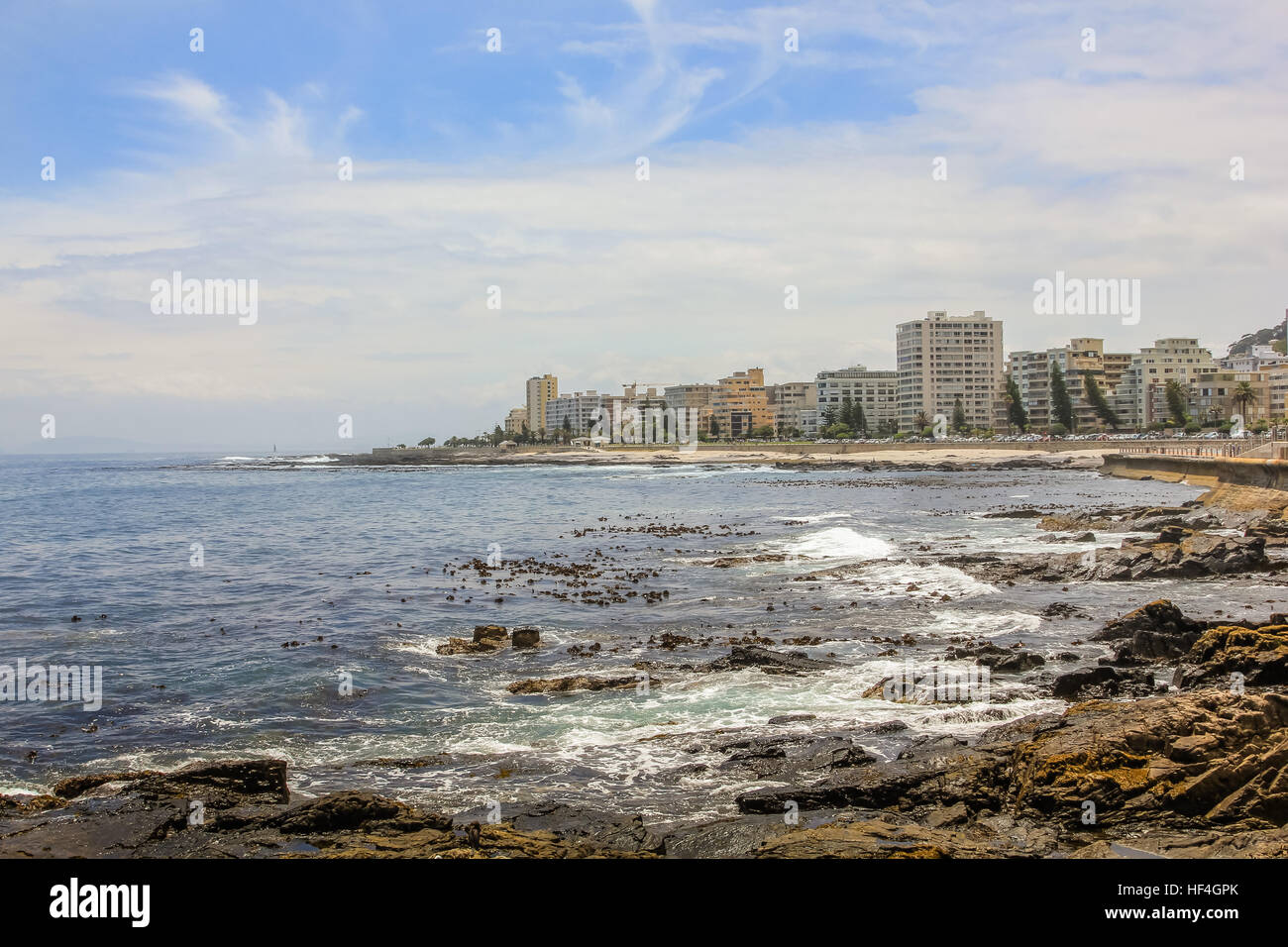 Sea Point Cape Town Stock Photo Alamy