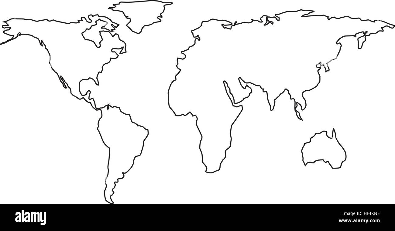 world map geography icon vector illustration design Stock Vector Image ...