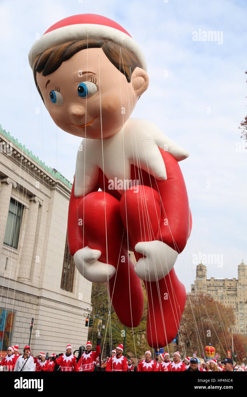 90th Annual Macy's Thanksgiving Day Parade Featuring: Elf on a Shelf ...